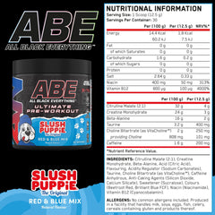 ABE All Black Everything - Extremely Potent Pre-Workout Powder
