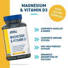 Magnesium & Vitamin D3 Capsules
