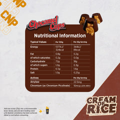 CNP Cream Of Rice 2kg (Chocamel Cups)
