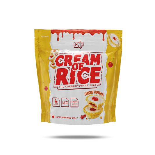 CNP Cream Of Rice 2kg (Cherry Bakewell)