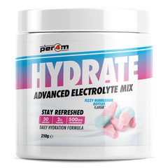Hydrate Electrolyte Mix Fizzy Bubblegum Bottles