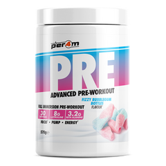 Pre-Workout Stim Fizzy Bubblegum Bottles