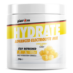 Hydrate Electrolyte Mix Lemon Sherbet Fizz