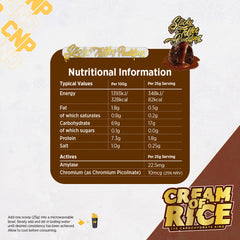 CNP Cream Of Rice 2kg (Sticky Toffee)