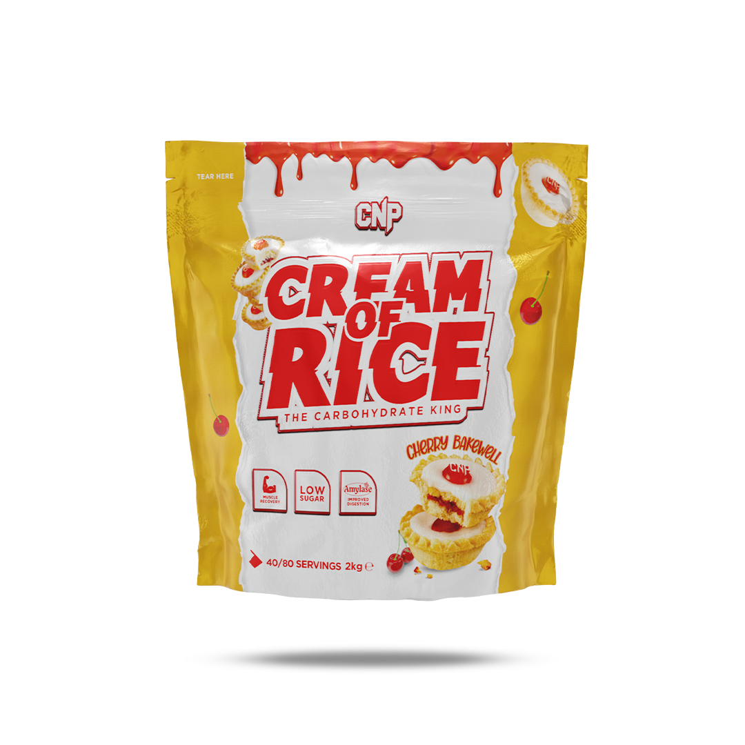 CNP Cream Of Rice 2kg (Cherry Bakewell)