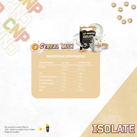 CNP Isolate V2 900g (Cereal Milk)
