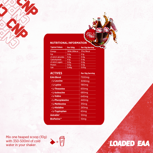 CNP Loaded EAA 300g (Cherry Cola Bottles)