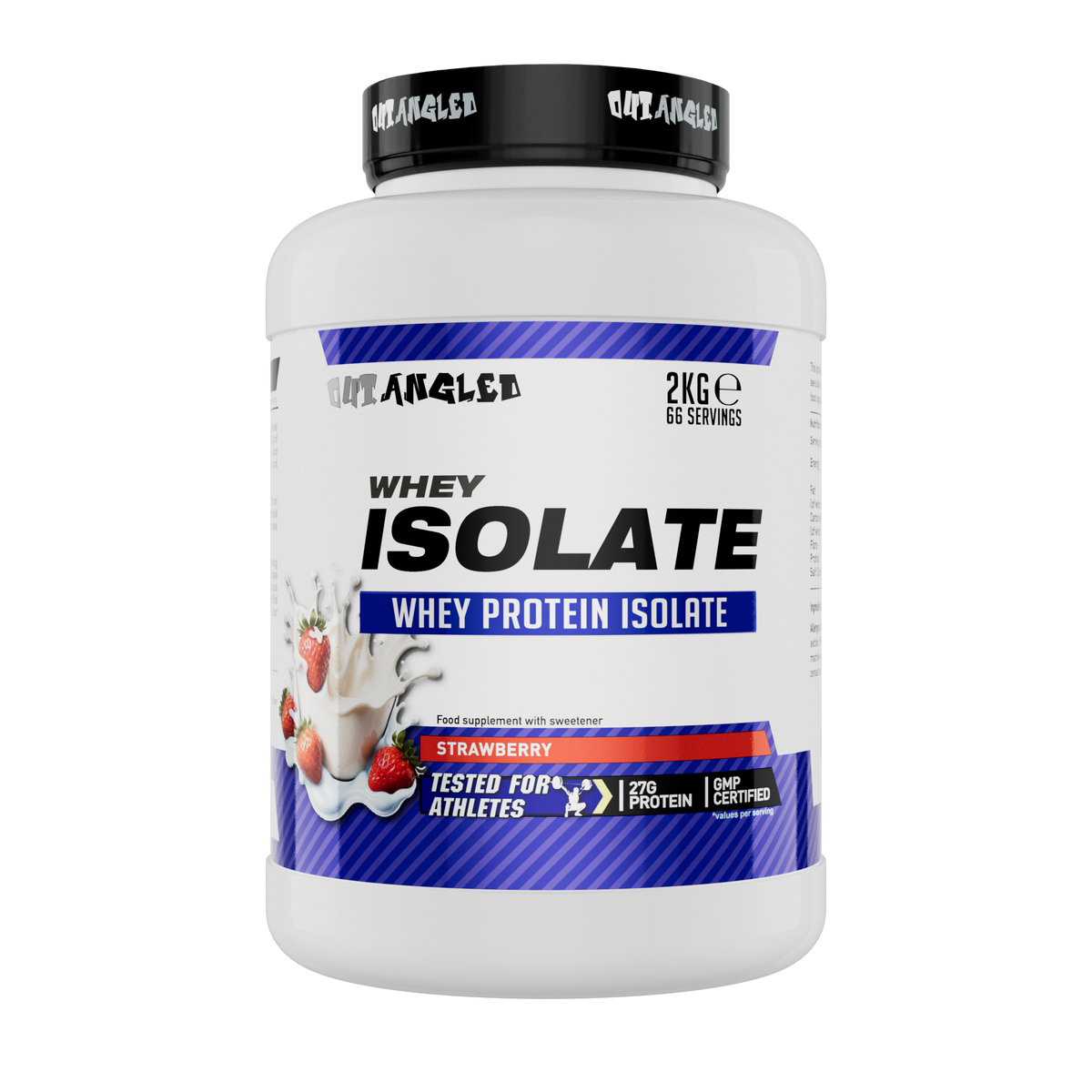 Whey Protein Isolate 2kg Strawberry