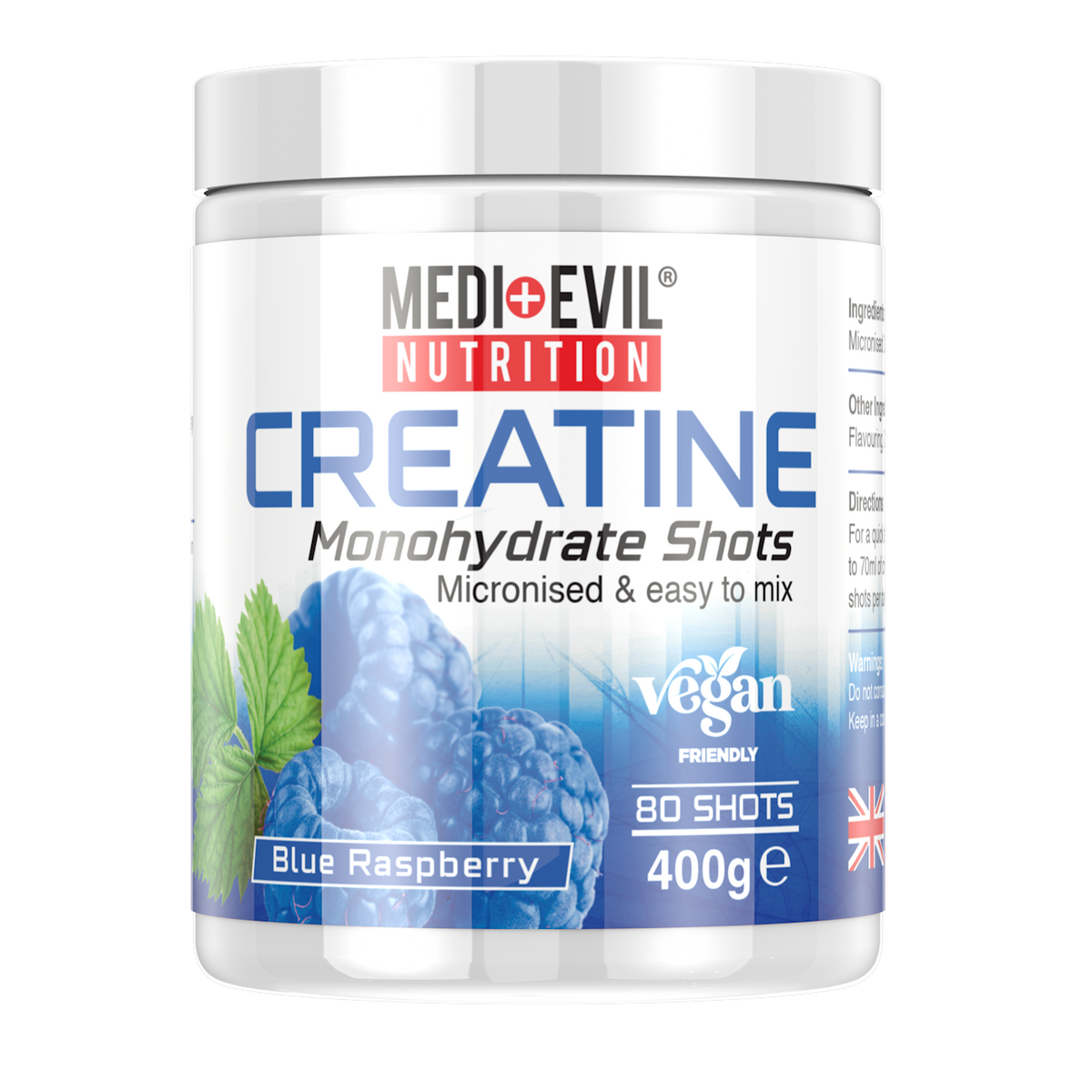 Creatine Monohydrate Blue Raspberry