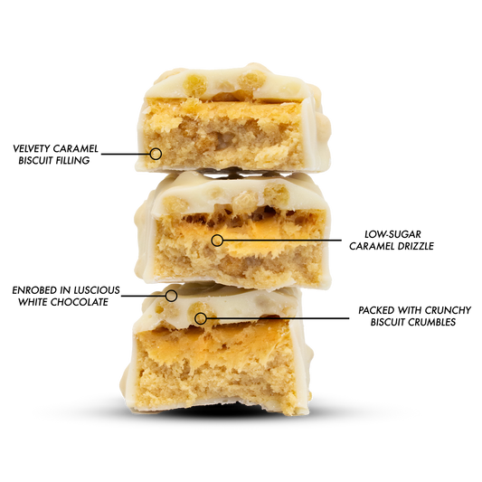 Protein Bars Caramel Biscuit
