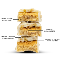Protein Bars Caramel Biscuit
