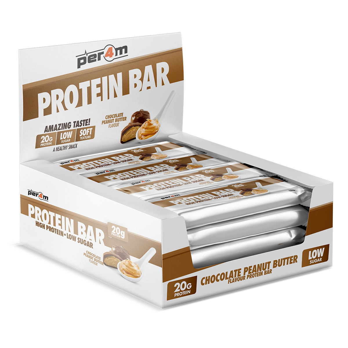Protein Bars Chocolate Peanut Butter