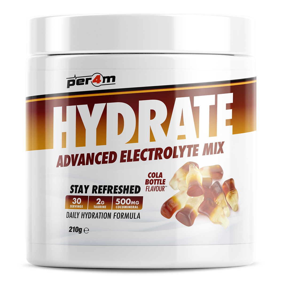 Hydrate Electrolyte Mix Cola Bottle