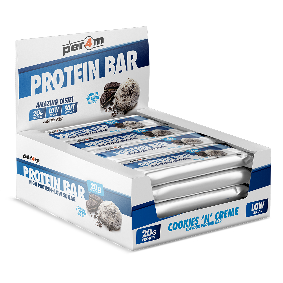 Protein Bars Cookies 'N Creme