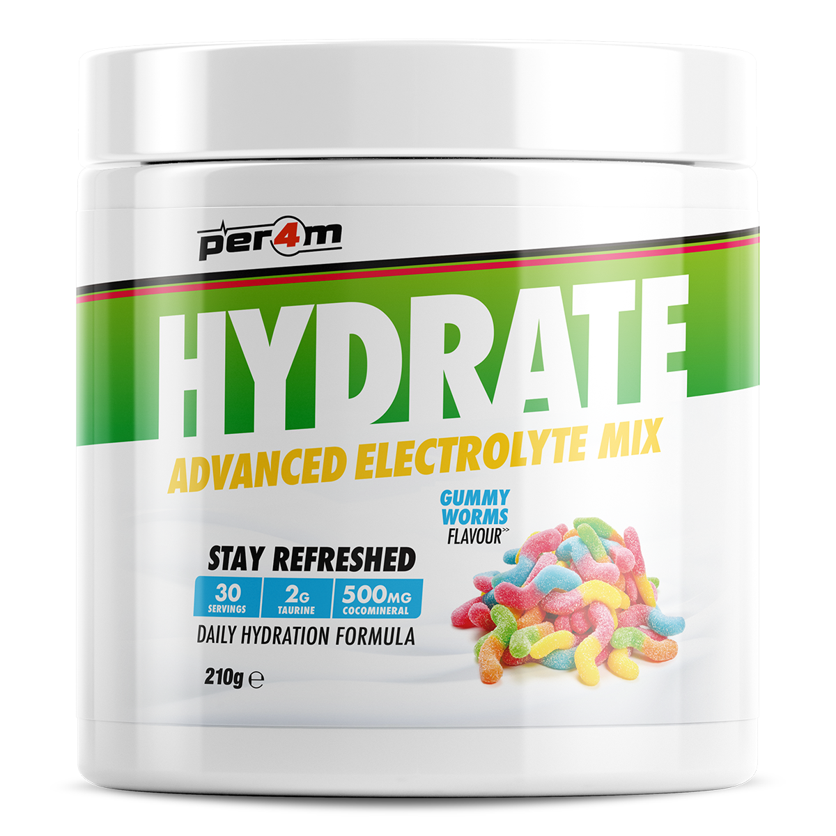 Hydrate Electrolyte Mix Gummy Worms