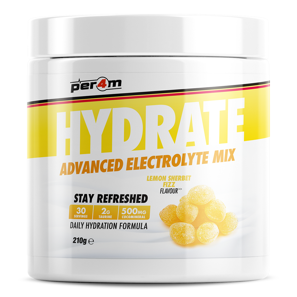 Hydrate Electrolyte Mix Lemon Sherbet Fizz