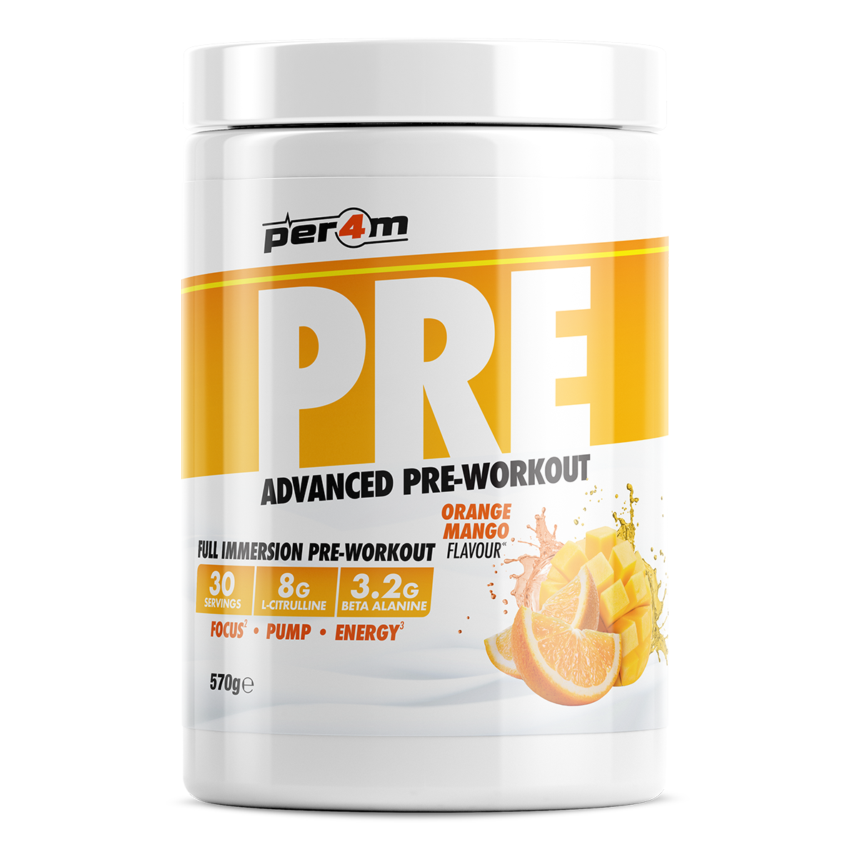 Pre-Workout Stim Orange Mango