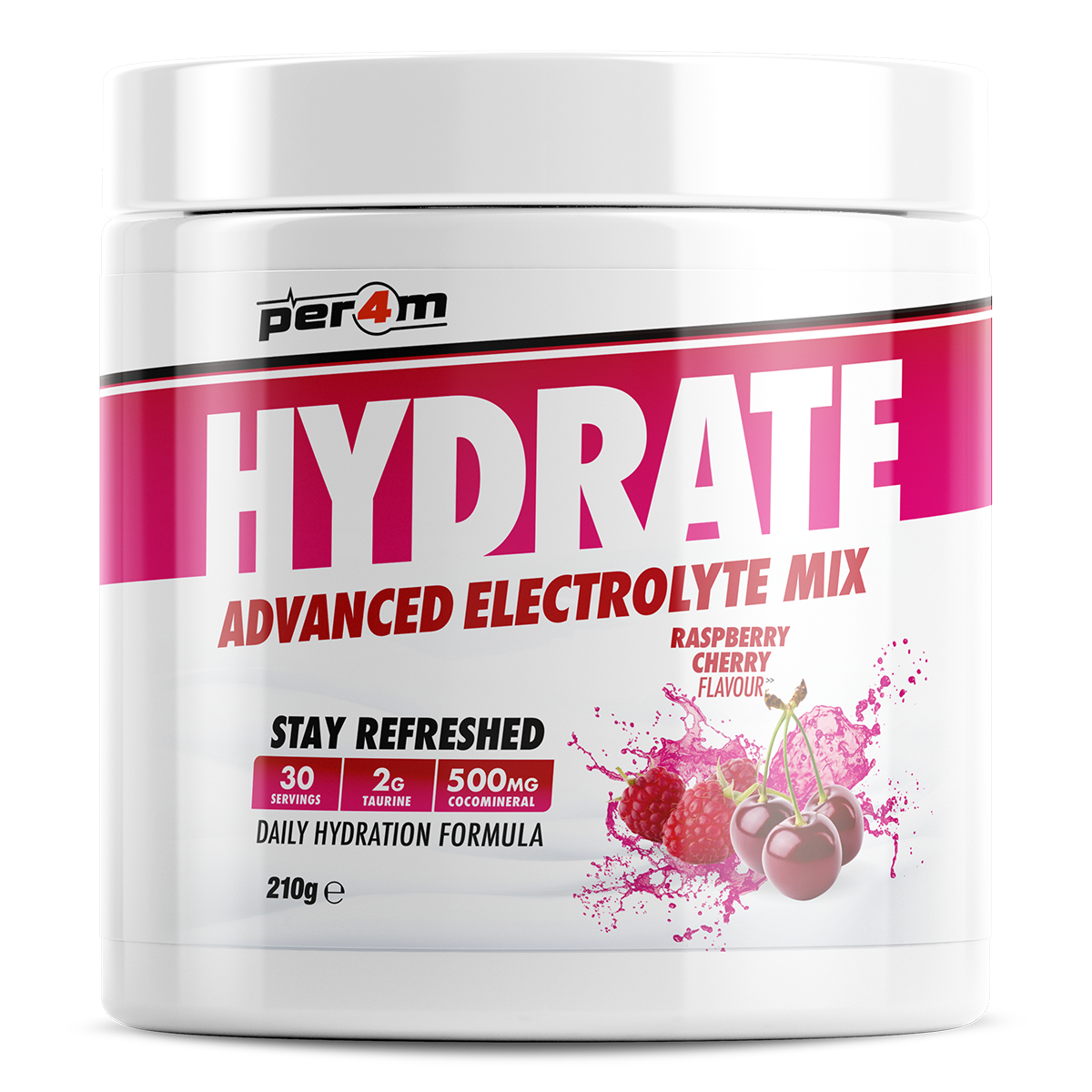 Hydrate Electrolyte Mix Raspberry Cherry