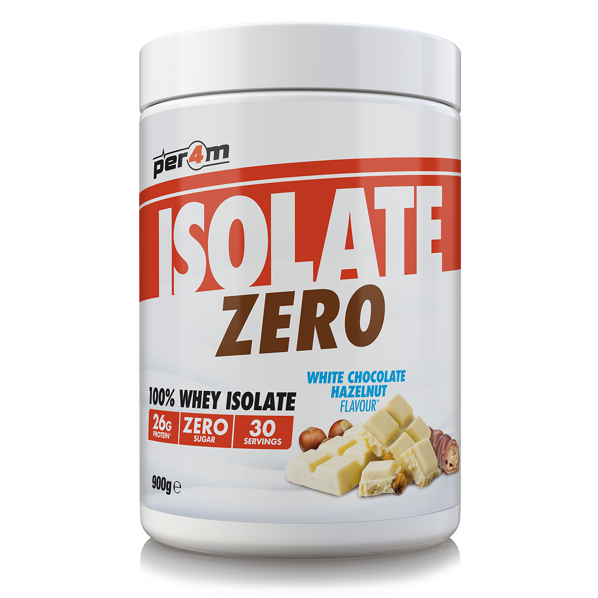 Isolate Zero White Chocolate Hazelnut